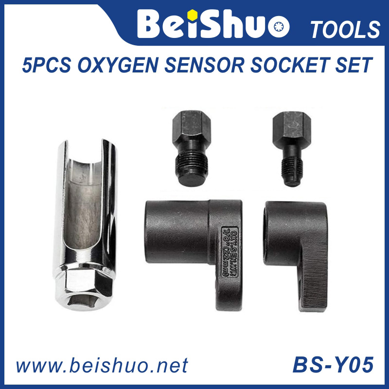 BS-Y05 5PCS Oxygen Sensor Socket Tool Set