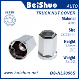 BS-NL3056S Plastic Screw On Lug Nut Cover