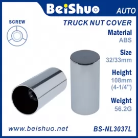 BS-NL3037L 33MM X 4-1/4″ Chrome Thread-on Tall Cylinder Nut Cover